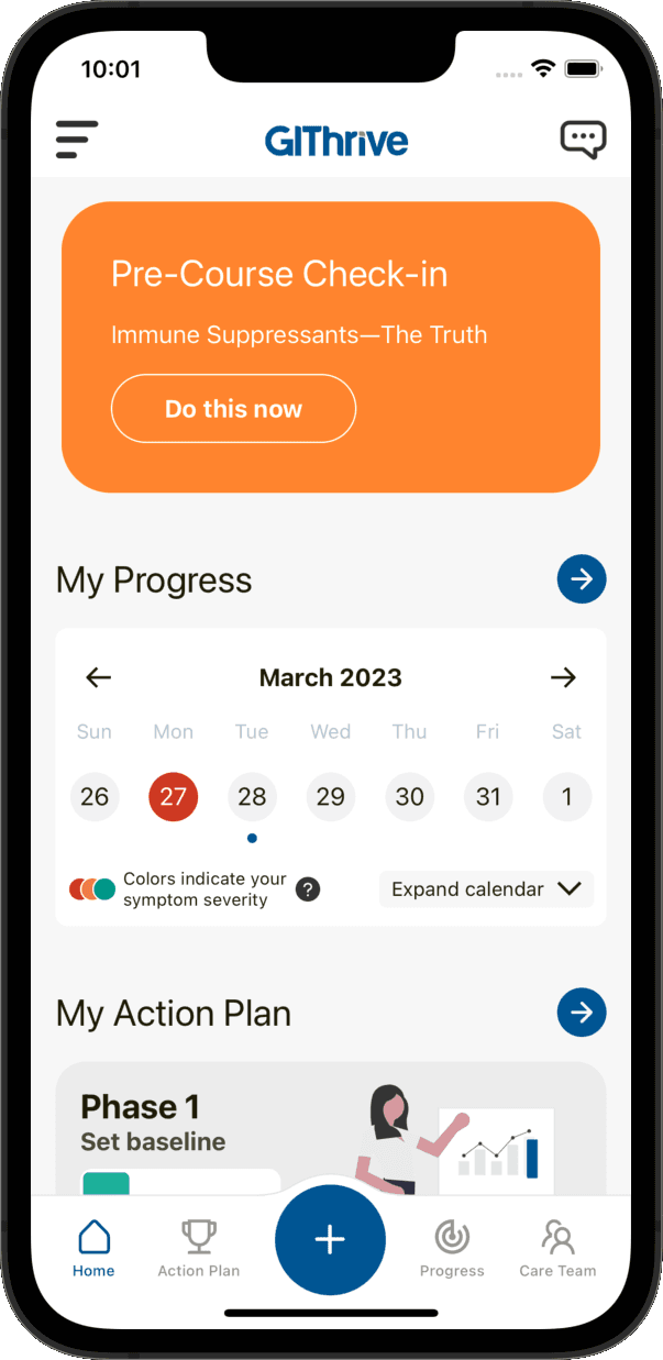 GIThrive Pre-Course Check-in